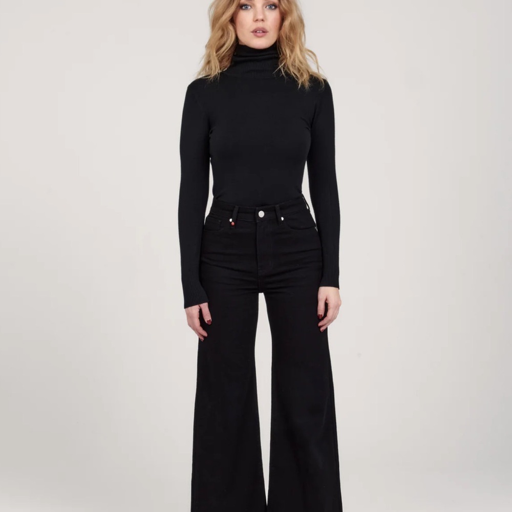 F.A.M. Paris Flare Wide-Leg Jeans • SM